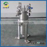 Size 3 Stainless Steel SS316 Side Entry Single Cartridge Water Filter Housing thumbnail-3