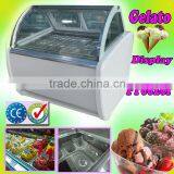 Icecream Showcase With 3 Liters Trays