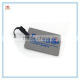 2D/3D Logo Silicone Luggage Tag, Special Design Shape Silicone Rubber Luggage Tag for Travel thumbnail-6