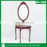 Hallway Console Table With Mirror, Classical Console Table With Mirror thumbnail-3
