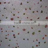 Lokta Gift Wrapping Paper With Natural Leaf and Flower thumbnail-1