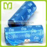 Yiwu Eco-friendly Hdpe Clear White Paw Printed Pet Waste Plastic Bag thumbnail-1