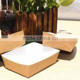 Eco-friendly Hamburger Paper Tray thumbnail-1