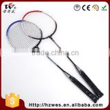 660cm Super Durability PU Iron Alloy Ultralight Badminton Racket With Wash Lables