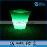 Led Lighting Rechargeable Wedding/ Bar/party Plastic Drink Buckets Drink Holder
