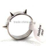Stainless Steel Punk Protect Female Stab Rivet Riings thumbnail-2