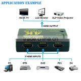 1080P 2160P 4K 3 Port Video HDMI Switch HDMI Splitter For HDTV PC thumbnail-2