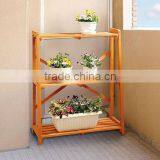 Wood Flower Pot Rack With FSC Certificate thumbnail-1