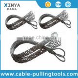 Stainless steel cable pulling socks for underground cable laying