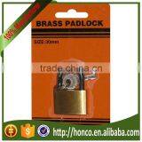 Hot Selling Solid 15-18mm Brass Padlock