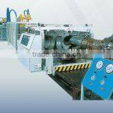 PP Plastic Processed and Pipe Application Double Wall pp Corrugated Tube Extruder Line thumbnail-2