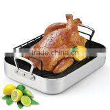Safety Design Carbon Steel Nonstick Turkey Rotating Home Roaster thumbnail-2