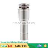 China Supplier JULY Standard Metal Small Push-in Brass Nickel Plating Fittings thumbnail-1