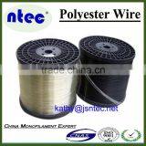Transparent and Black Wire 2.0MM 2.5MM 3.0MM 3.5MM Polyester Monofilament Wire, Screening Wire for Greenhouse Shading System thumbnail-1