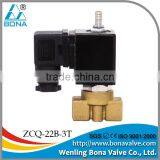 1/8" 1/4" Brass nespresso coffee capsule filling machine Steam Solenoid Valve 110V 220V ZCQ-22B-3T