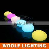 33cm Waterproof IP68 RGB Colors Rechargeable Floating Led Oval Light thumbnail-3