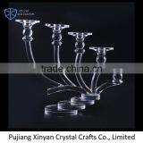 China Sale Excellent Quality Elegant Table Crystal Candelabra 2017 thumbnail-1