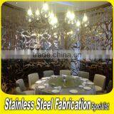 Stainless Steel Decorative Restaurant Movable Partition Wall thumbnail-2