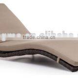 Sigma Wicker Pool Furniture Cane Chaise Lounge Cheap Sun Loungers thumbnail-1