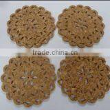 Hot Sale Flower Shape Home Cork Table Mat thumbnail-2