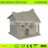 Custom Cheap Natural Unfinished Bird Feeder With Hanging Hook thumbnail-1