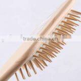 127 Holes Square Wooden Message Comb /hair Brush thumbnail-4