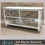 2015 Decorative vintage wood cabinet with nice carving pattern