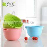 Emc Plastic Strainers for Kitchen Use, Mini Round Shape Plastic Vegetable Strainers thumbnail-1