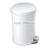 High Quality Stainless Steel Pedal Metal Trash Can Household Ash Bin Garbage Bin thumbnail-3