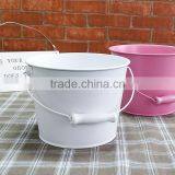 Promotional Tin Ice Bucket, Customized Metal Ice Buckets, Galvanized Iron Ice Buckets thumbnail-2
