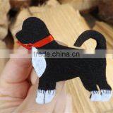 Hot Sell Felt Portuguese Water Dog Brooch Felt Made in China thumbnail-1
