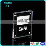 KM-VP44 Clear Acrylic Table Display Magnet Photo Frame A3 Size thumbnail-1