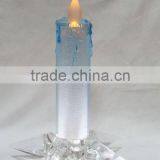 Clear Acrylic With Shiny Paper LED Candle Lighting Indoor Christmas Decorations thumbnail-3