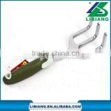 Three Teeth Mini Garden Hand Metal Rake thumbnail-1