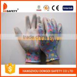 DDSAFETY Hot Sale In 2017 13 Gauge Nylon With Nitrile Coated Safety Gloves