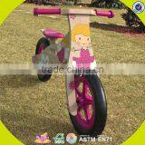 Оптовая продажа качественных деревянных безпедальных детских велосипедов для сбалансированного вождения W16C174 2017 года thumbnail-5