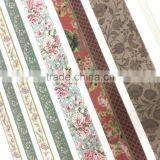 Retro Glitter Sticky Border, Retro Fashion Sticky Border, Rustic Style Glitter Border Sticker thumbnail-5