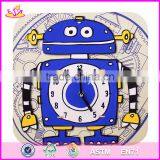 2017 New Design Toddlers Educational Wooden Early Teaching Clock W14K009 thumbnail-3