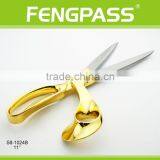 S8-1024B 11" Stainless Steel Blades With Zinc Alloy Handle Tailoring Scissors thumbnail-3
