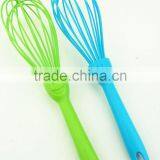 13012 8 Wires Silicone Kitchenware Egg Whisk With pp Handle thumbnail-2