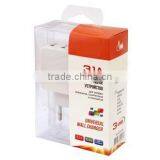 Customized EU Plug 5V 3.1A 3 USB Charger thumbnail-3