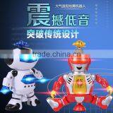 L00155 2017 Hot Sale Kids Plastic Toys Super Robot Soldier Powerful Rotary Function Music With Light thumbnail-1