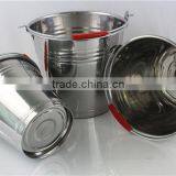 Factory Wholesale 22cm 5L Stainless Steel Food Serving Bucket thumbnail-4