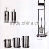 Zinc Toilet Brush Holders and Dustbins