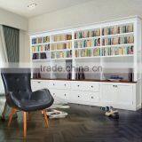 Cabinet Book Shelves Canberra White Painted Mahogany Wood Furniture thumbnail-1