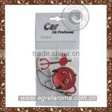 EA1-1007 2015 New Style Customized Hanging Paper Car Air Freshener