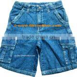 6 Pocket Denim Cargo Shorts thumbnail-1