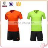 Club Soccer Kit Blank Cheap Soccer Uniform Soccer Jersey and Shorts thumbnail-1