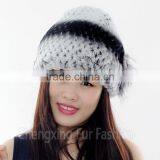 CX-C-246E 2016 Russian Fashion Rex Rabbit Fur Winter Hat thumbnail-2