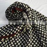 Fashion Top Popular Ladies Printed Dot Acrylic Mixed Cashmere Shawl for Winter thumbnail-5